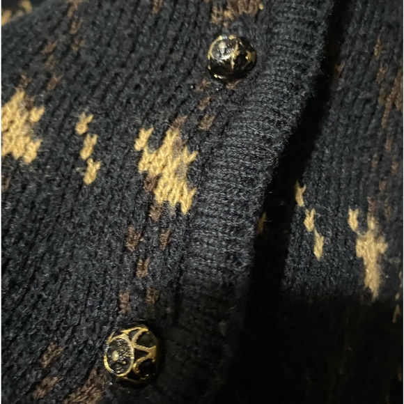 KRYSTAL KOBE  CÁRDIGAN SWEATER CROCHET SIZE M EXCELLENT CONDITION - Picture 7 of 7